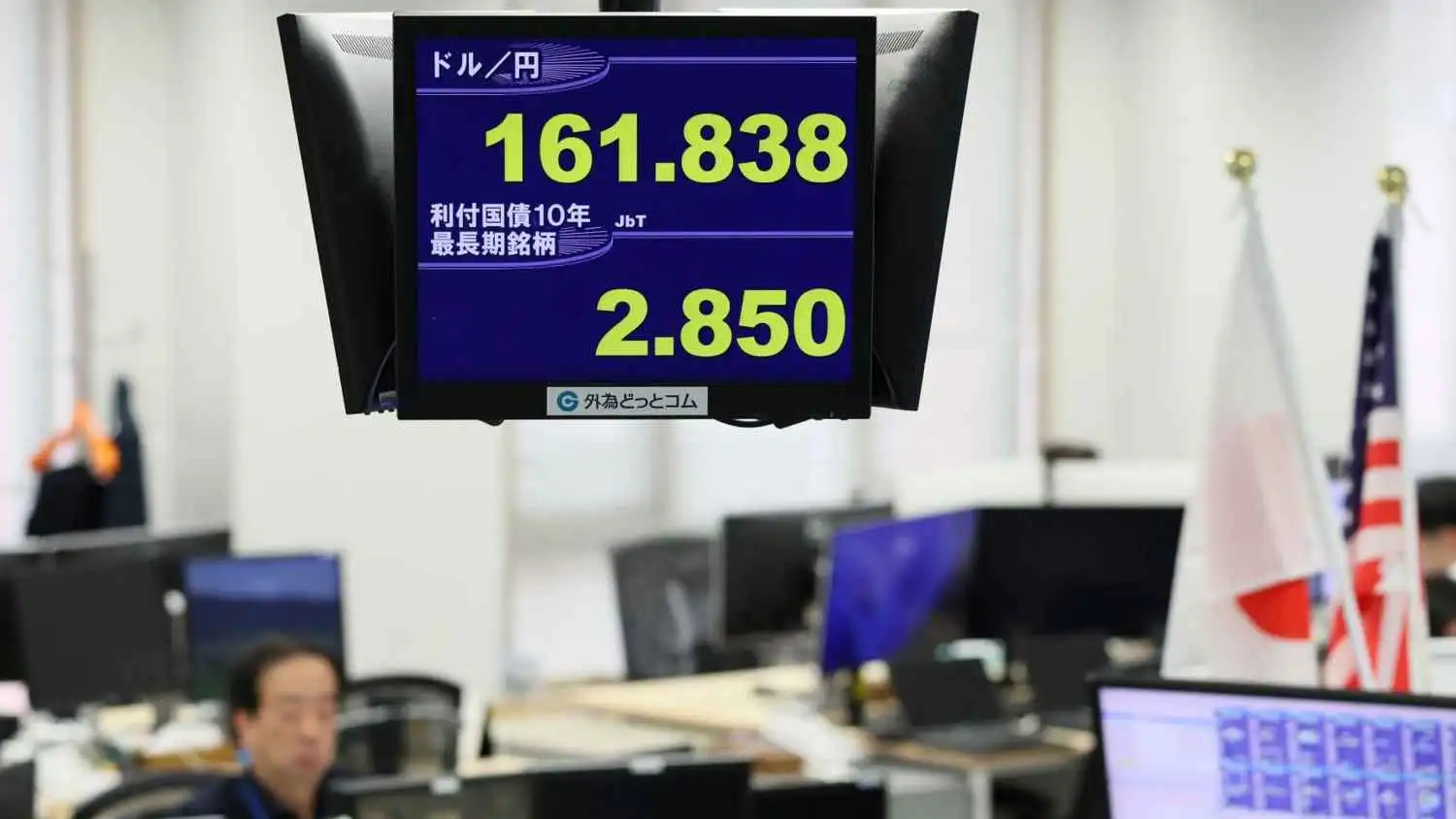 سعر صرف الدولار مقابل الين في طوكيو، في 7 يوليو 2026