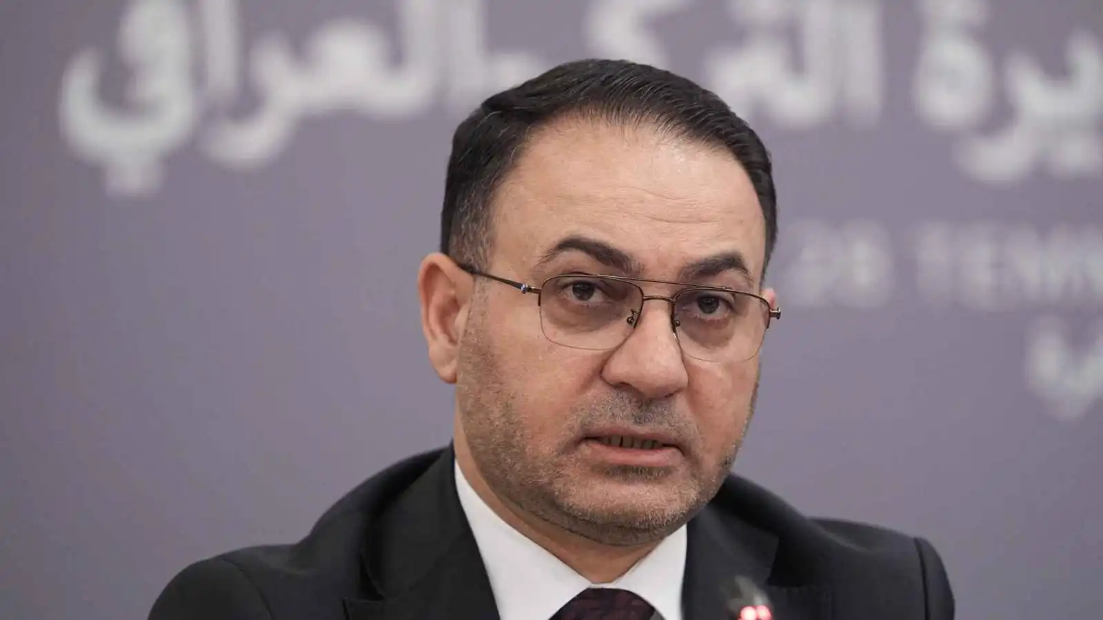 وزير التجارة العراقي مصطفى نزار العاني خلال اجتماع المائدة المستديرة بين تركيا والعراق في أنقرة - 28 يوليو 2026.