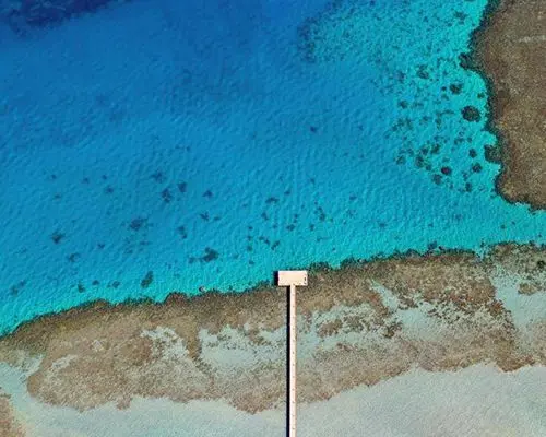 منتجع الجونة في مدينة الغردقة على ساحل البحر الأحمر