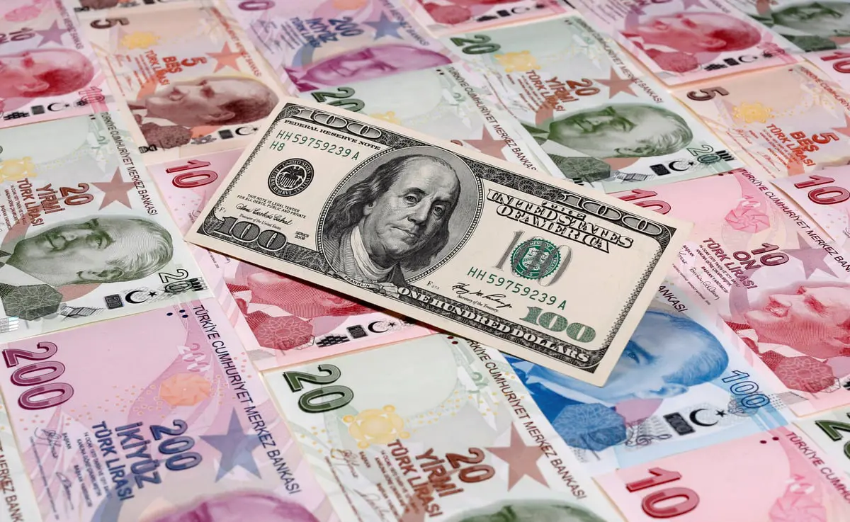 الليرة التركية تستقر بعد التراجع عند 19.8 مقابل الدولار