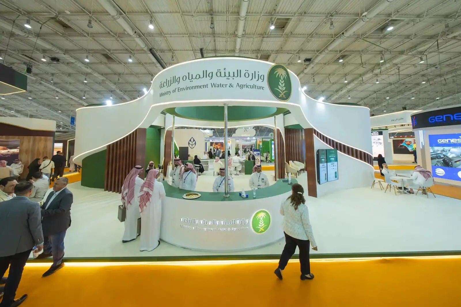 جناح وزارة البيئة والمياه والزراعه في معرض الشرق الأوسط للدواجن 2026