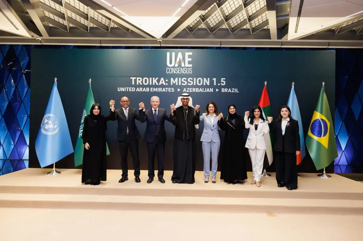 الإمارات تعلن "تنسيقاً ثلاثياً" بين رئاسات مؤتمر المناخ