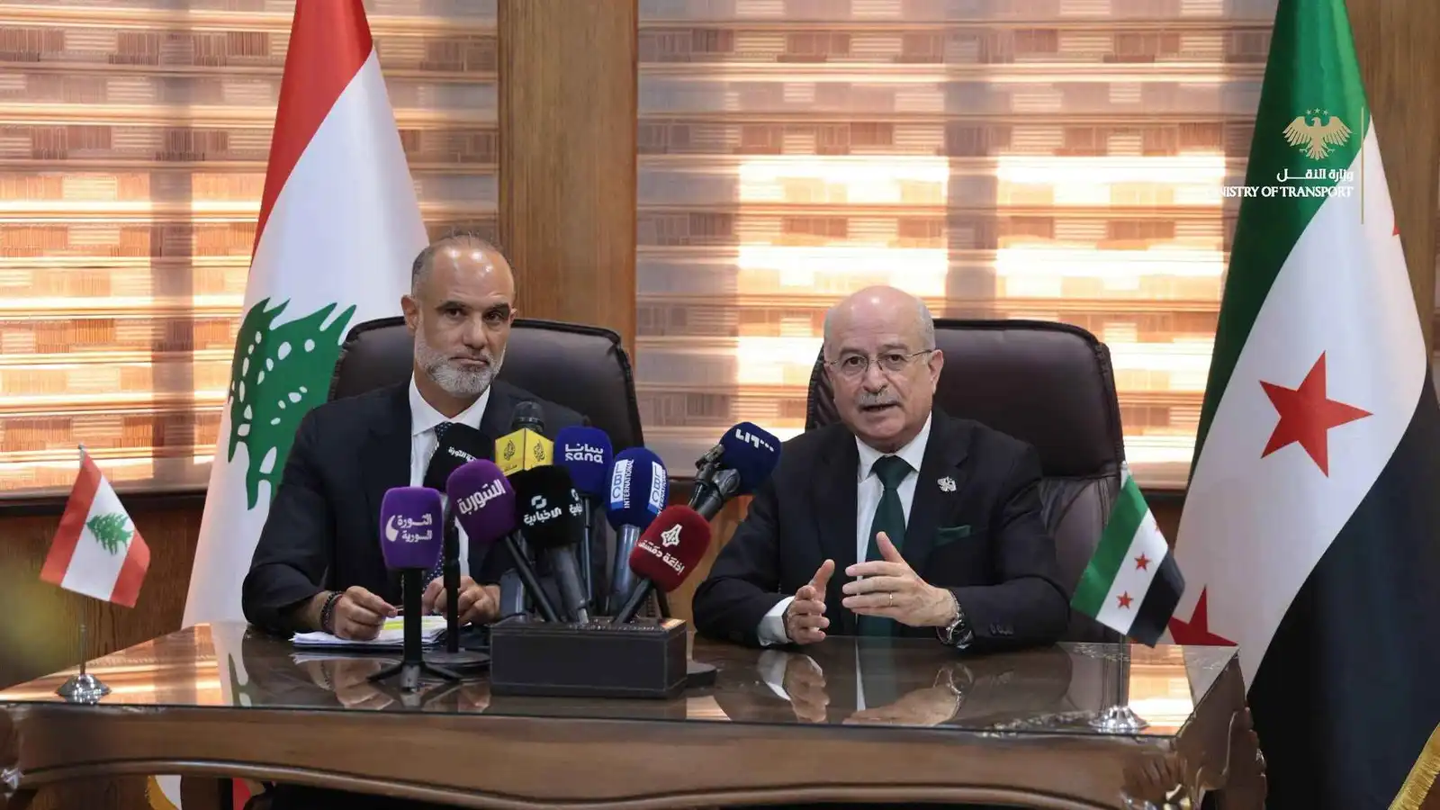 سوريا ولبنان يبحثان تفعيل الربط السككي وتعزيز التعاون في النقل