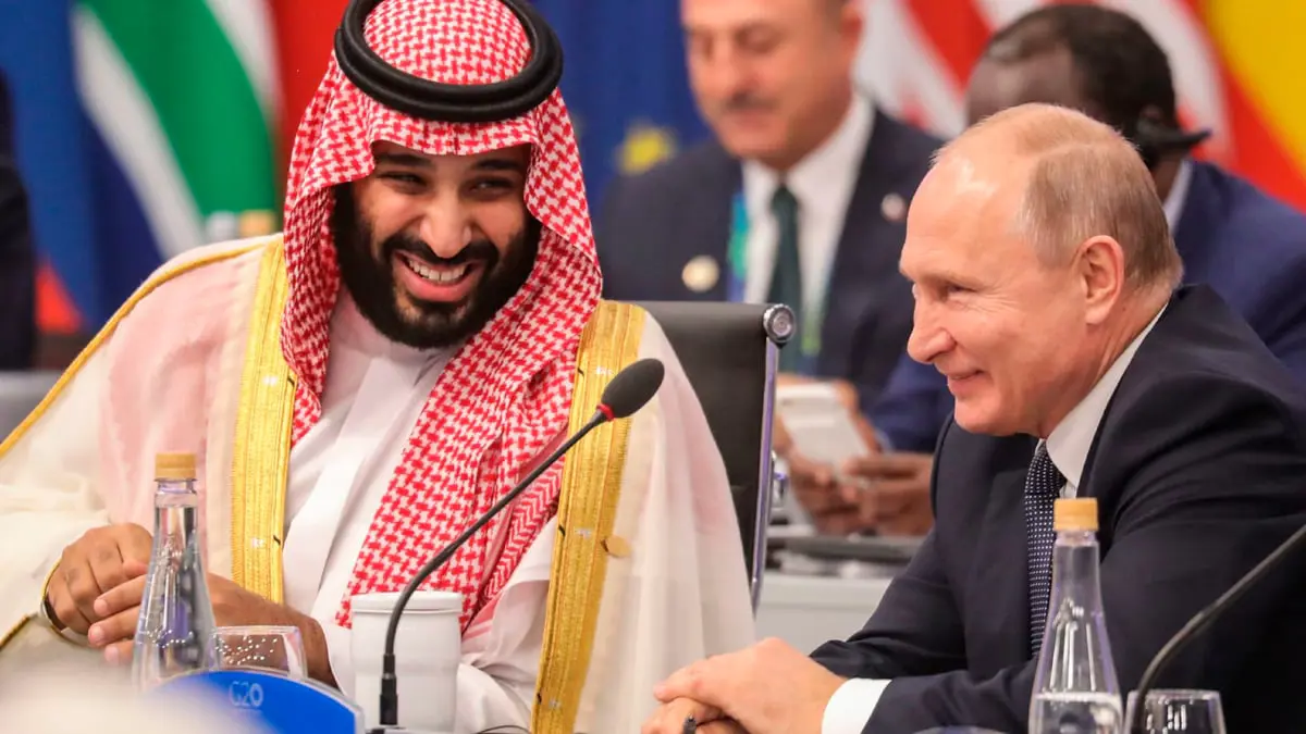 بوتين وولي عهد السعودية يشيدان بأوبك+

