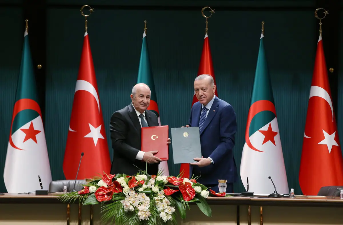 تركيا: نهدف لرفع التجارة مع الجزائر لـ 10 مليارات دولار