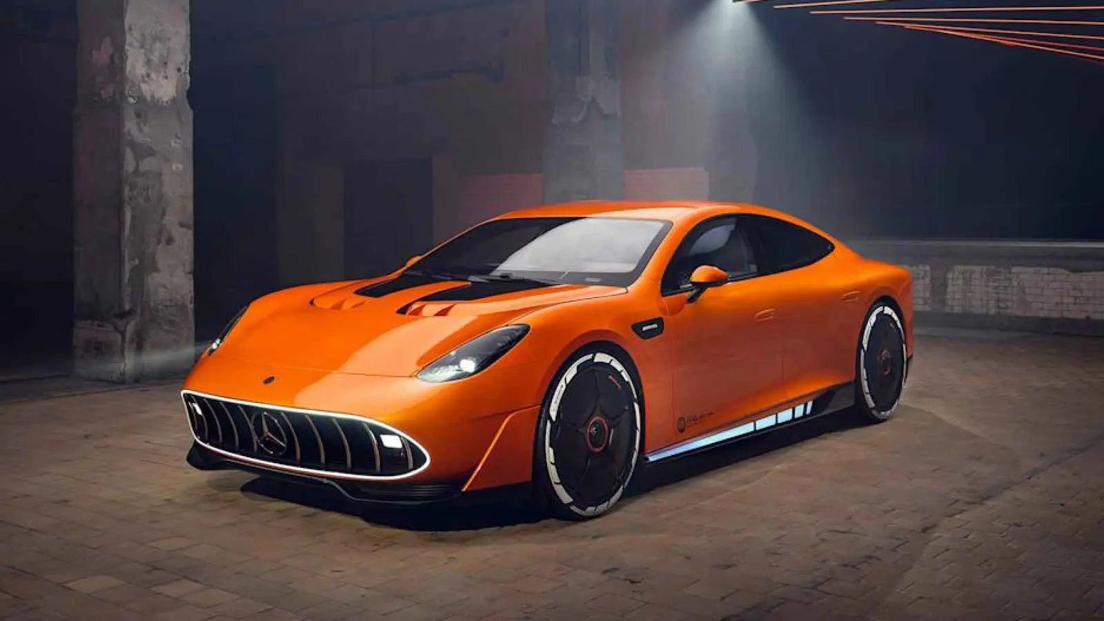 سيارة AMG GTXX.. بداية نهاية محركات V8 وبزوغ عصر كهربائي جديد