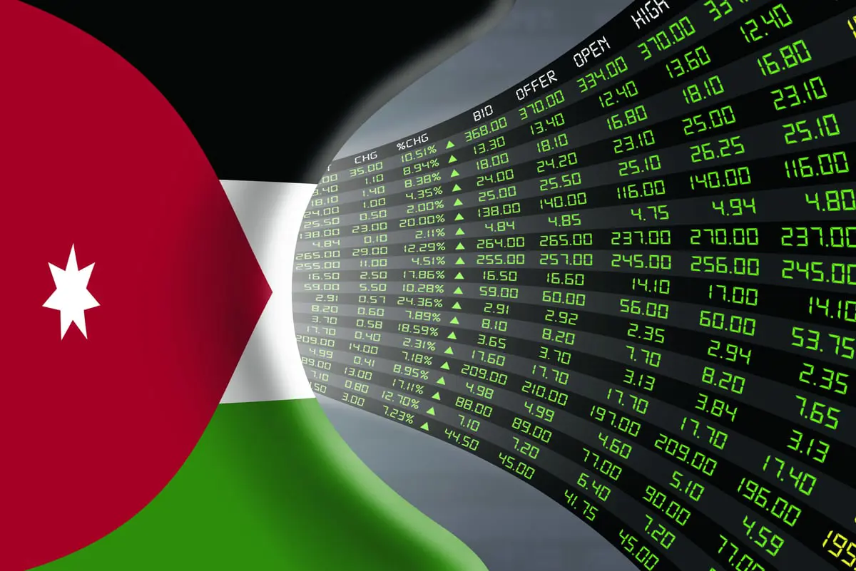 مؤشر بورصة عمان يرتفع 7% منذ بداية العام