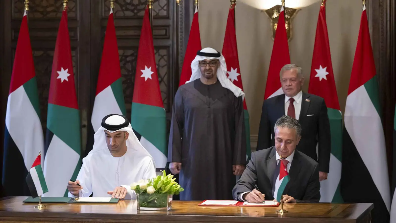 شراكة إماراتية أردنية تنطلق اليوم.. وتستهدف 8 مليارات دولار عام 2032