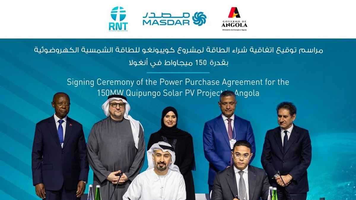 «مصدر» الإماراتية توقع اتفاقية شراء طاقة لتطوير مشروع في أنغولا 