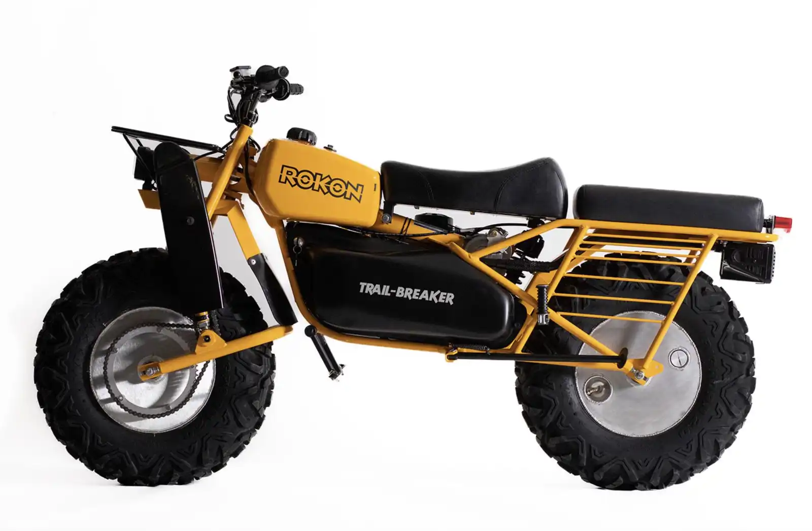 تصميم بسيط وعملي لدراجة Rokon Trail-Breaker ذات الدفع الثنائي