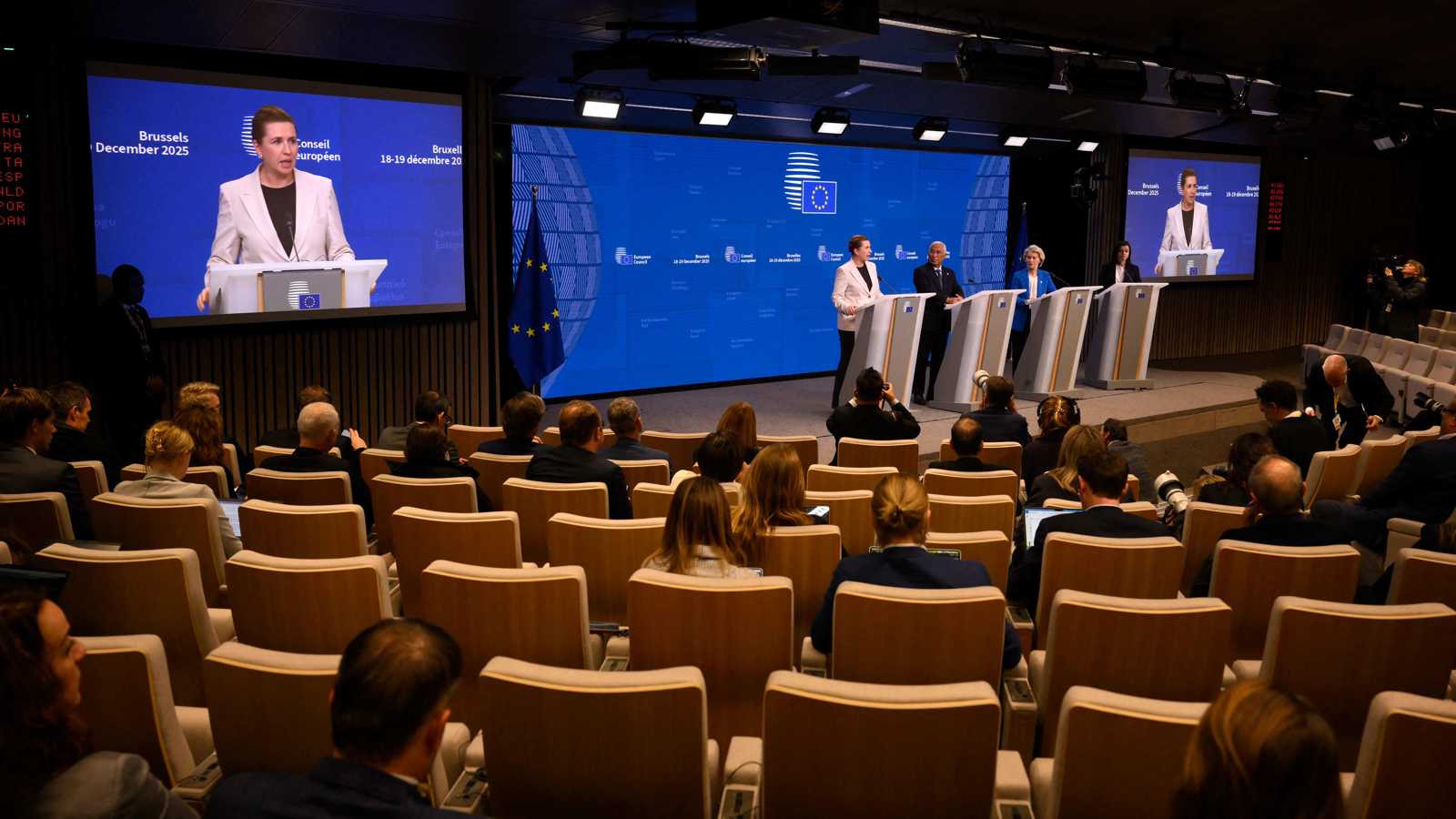 الاتحاد الأوروبي يوافق على قرضٍ لأوكرانيا بقيمة 106 مليارات دولار 