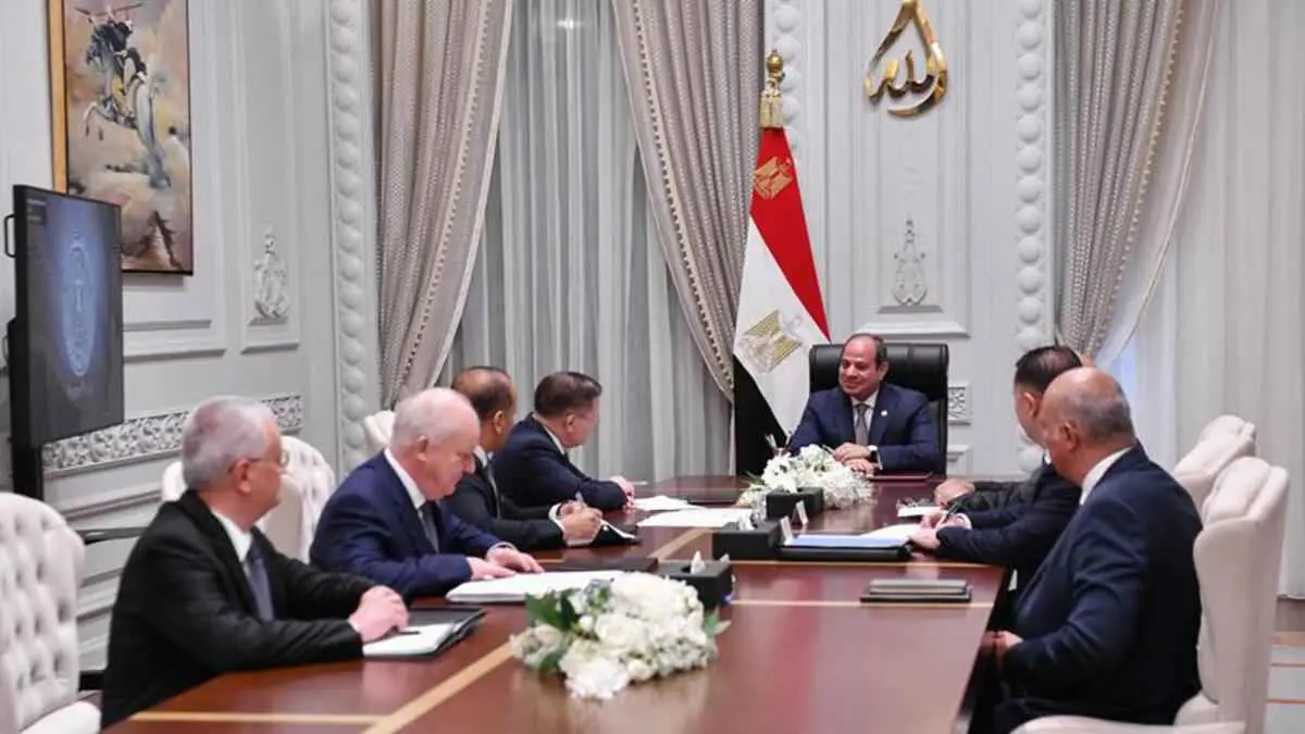 الرئيس المصري يستعرض مع «روسأتوم» تقدم مشروع الضبعة للطاقة النووية