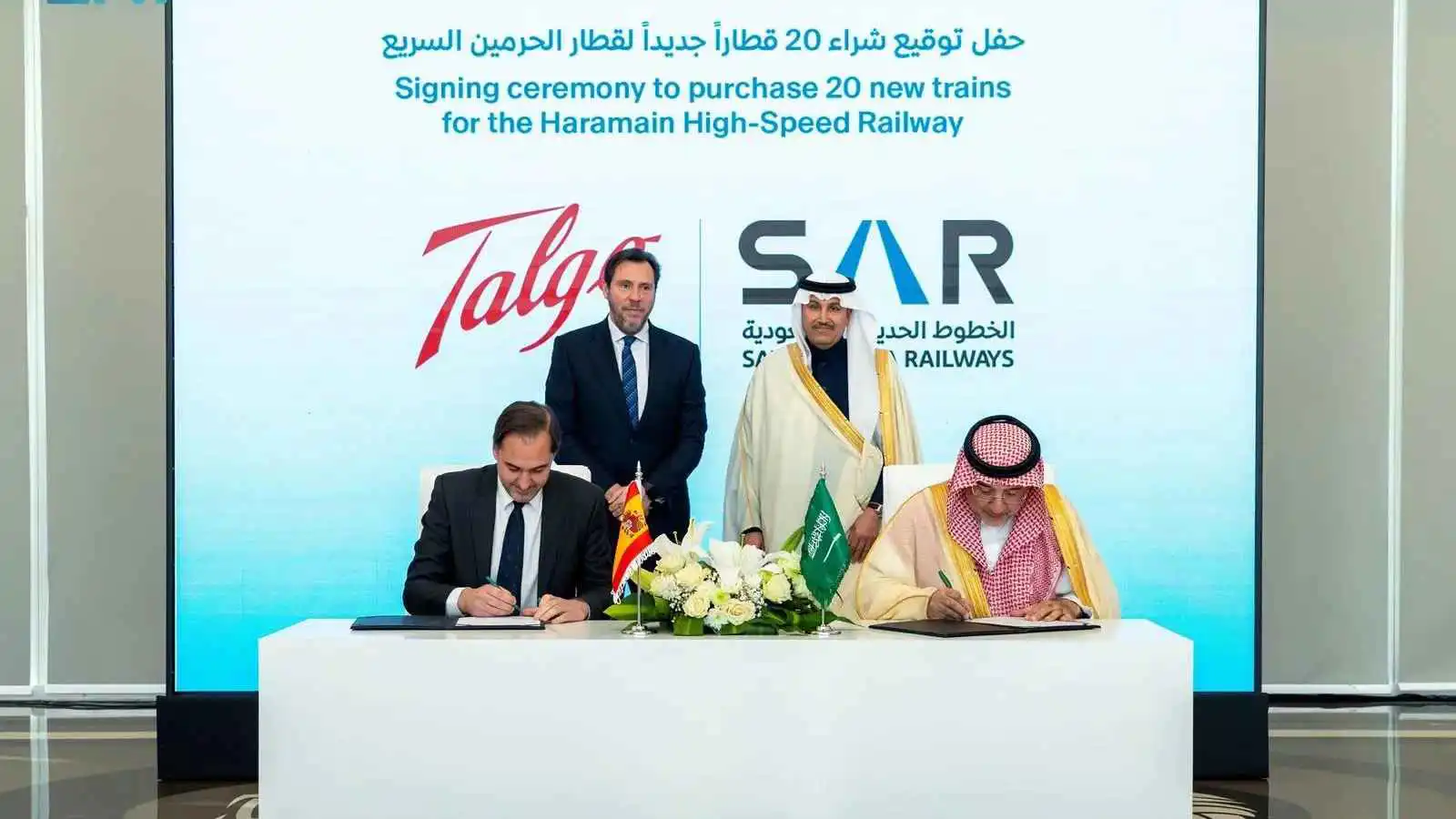 السعودية تطلب 20 قطاراً فائق السرعة من «تالغو» الإسبانية