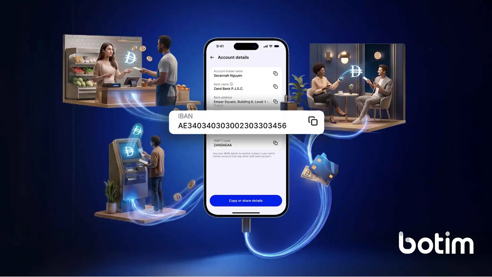 «بوتيم للمال» تطلق مَحافظ مرنة بأرقام حسابات افتراضية في الإمارات
