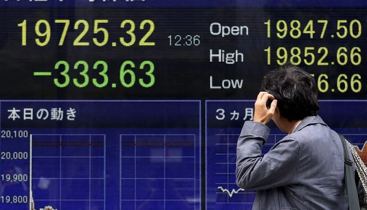 الأسهم اليابانية تغلق قرب أدنى مستوى في 3 أشهر