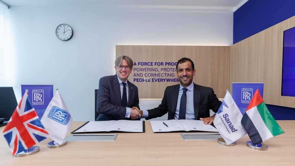 «سند» الإماراتية توقع اتفاقية مع «رولز رويس» لصيانة محركات ترينت 700 