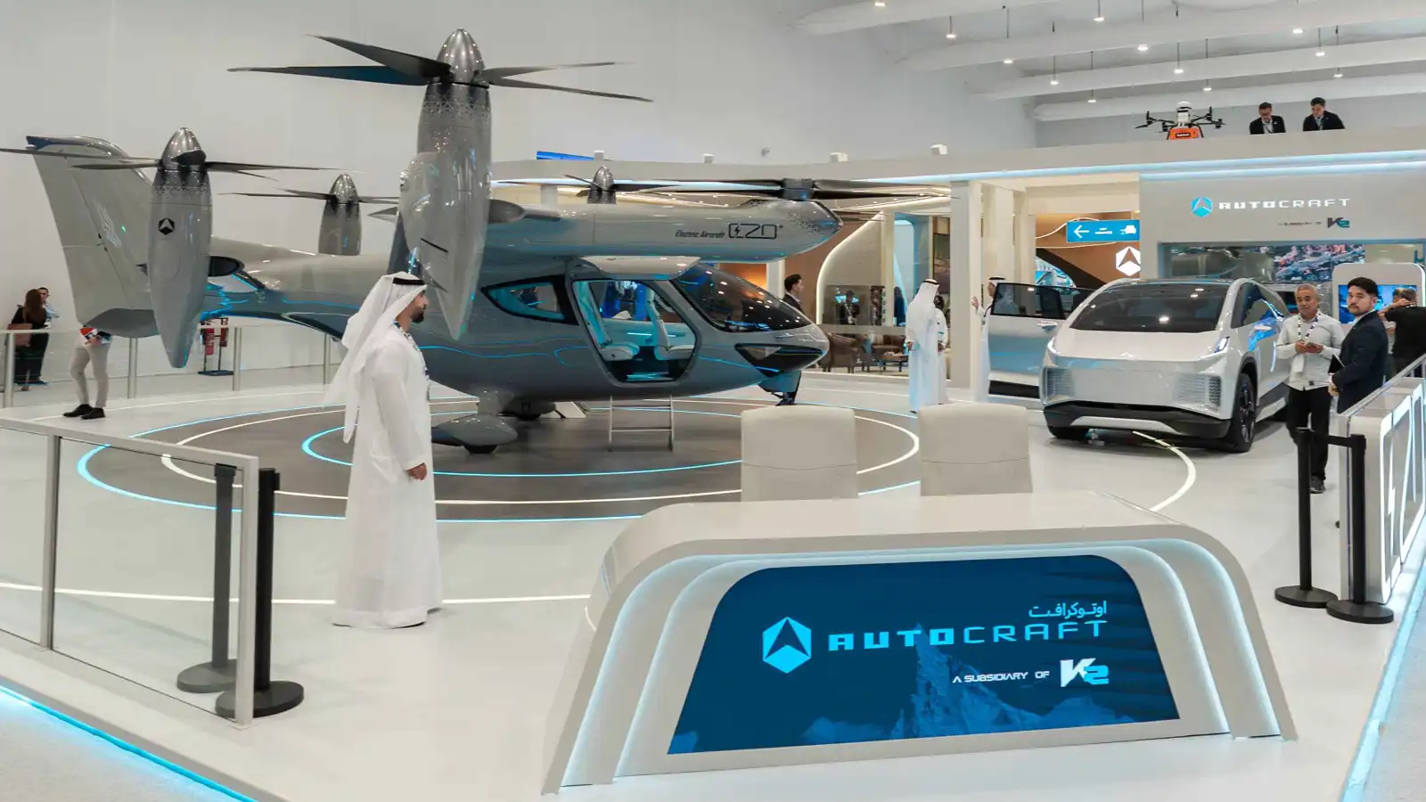 جناح شركة أوتو كرافت الإماراتية في معرض دبي للطيران- 17 نوفمبر 2025