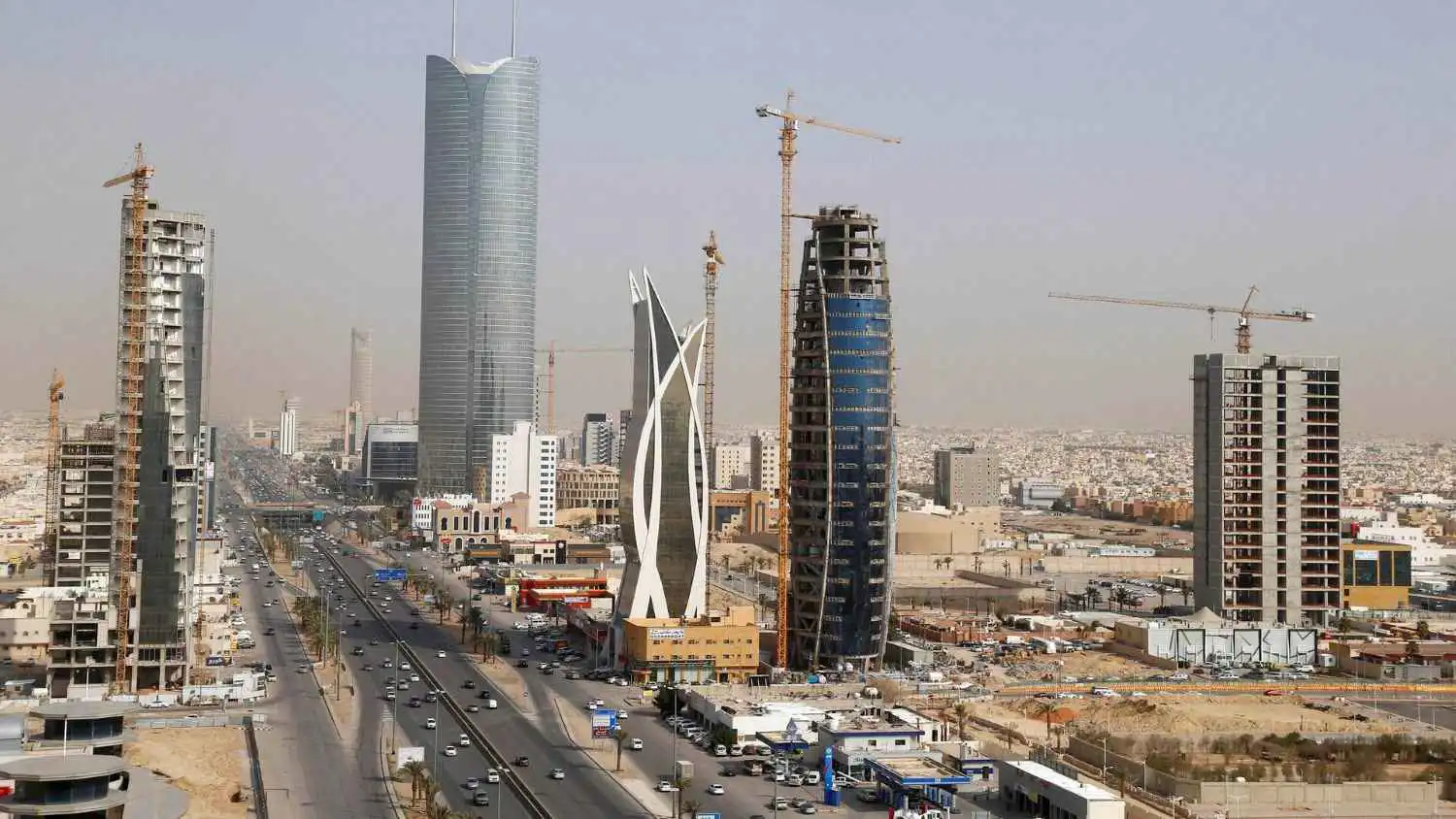 لقطة عامة لمدينة الرياض، في 28 مايو 2025