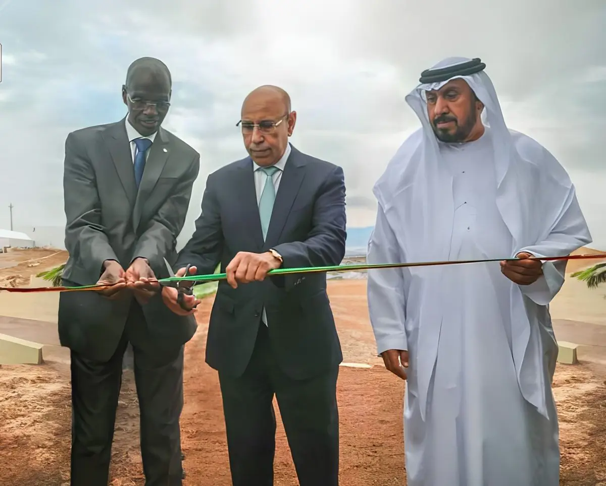 صندوق أبوظبي للتنمية يدشن مشروع تطور ميناء تانيت بموريتانيا