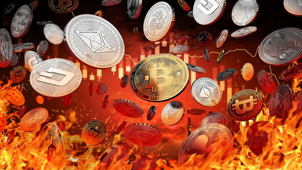 انهيار جديد.. الخوف يهبط بالعملات الرقمية دون التريليون دولار 
