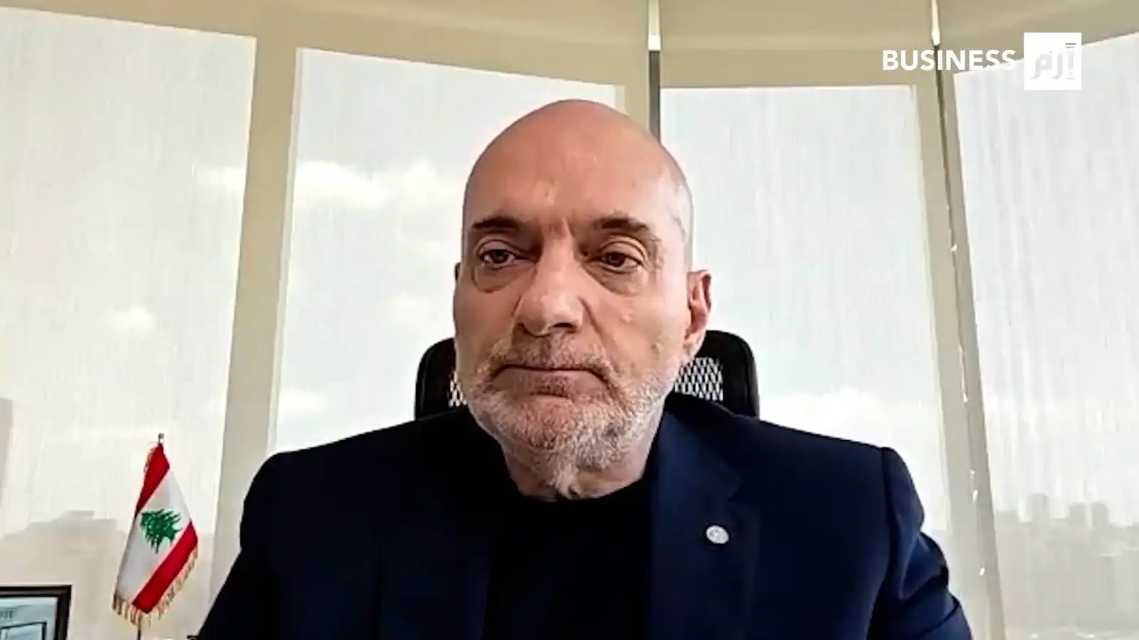 وزير الاقتصاد اللبناني السابق آلان حكيم