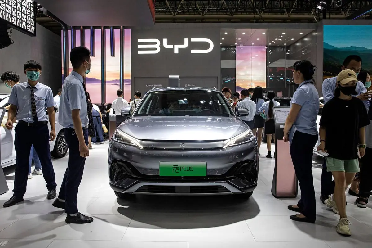 BYD تكسب حصصاً سوقية في الصين على حساب تسلا