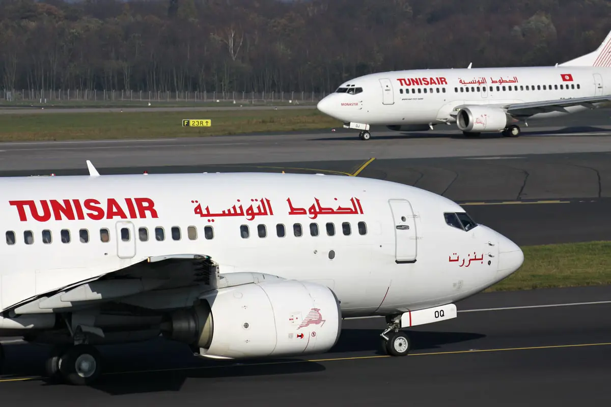إيرادات الخطوط التونسية ترتفع 107% خلال عام
