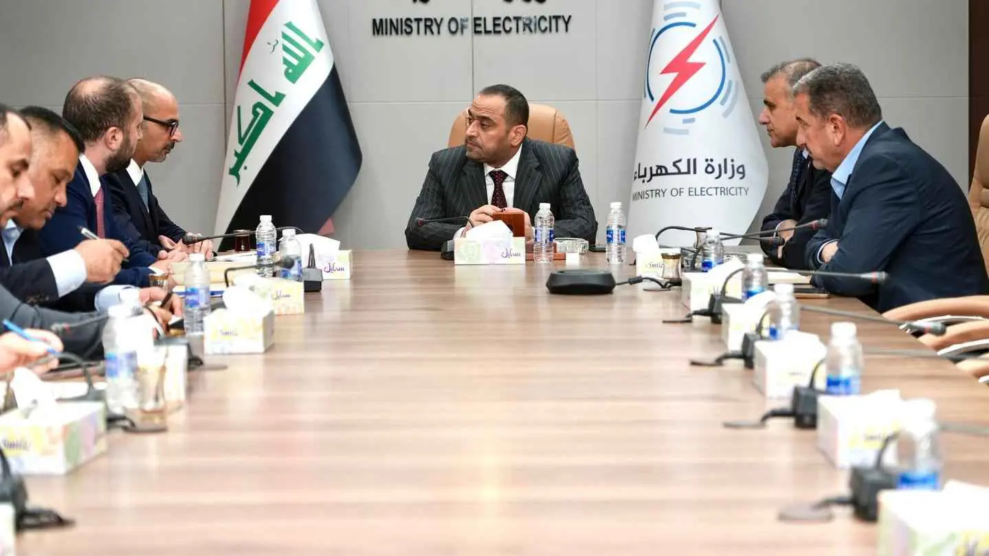 وزير الكهرباء العراقي يبحث مع شركة أميركية إنتاح 24 ألف ميغاوات