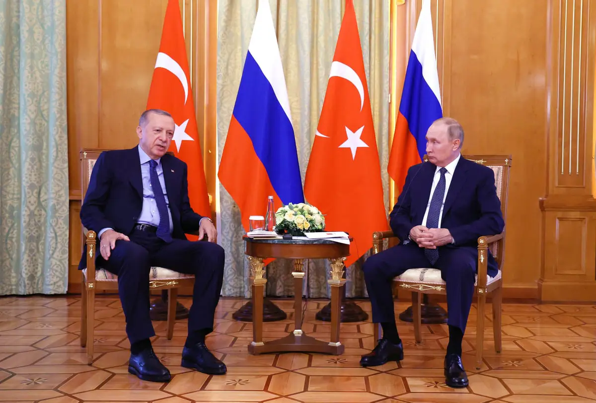 زيارة بوتين لتركيا.. الطاقة والاستغناء عن الدولار أبرز الملفات