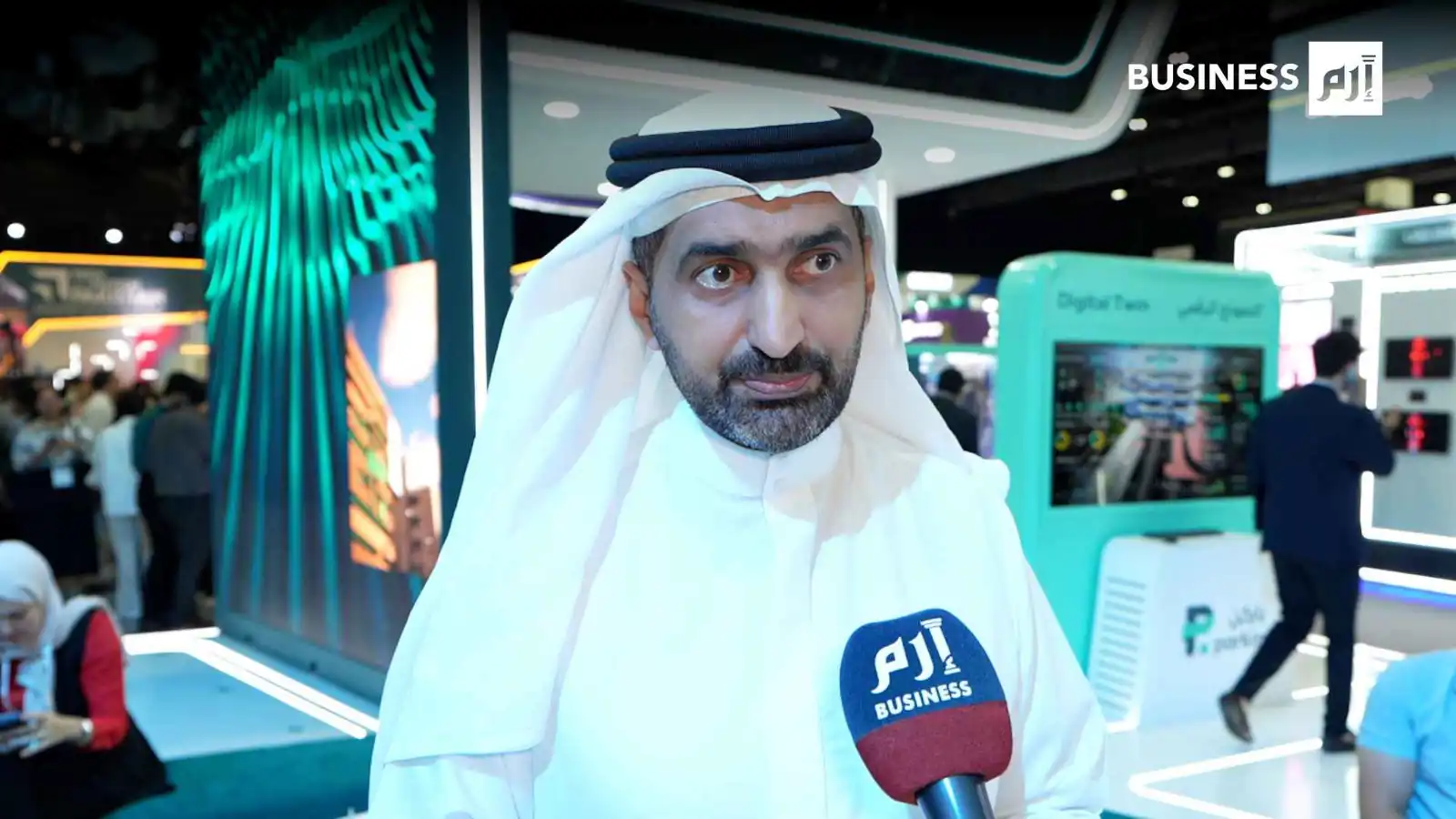 أحمد عبدالله الزعابي، مدير التكنولوجيا والابتكار في شركة «باركن» الإماراتية، خلال حديث مع «إرم بزنس» على هامش فعاليات «معرض جيتكس غلوبال» بتاريخ 16 أكتوبر 2025