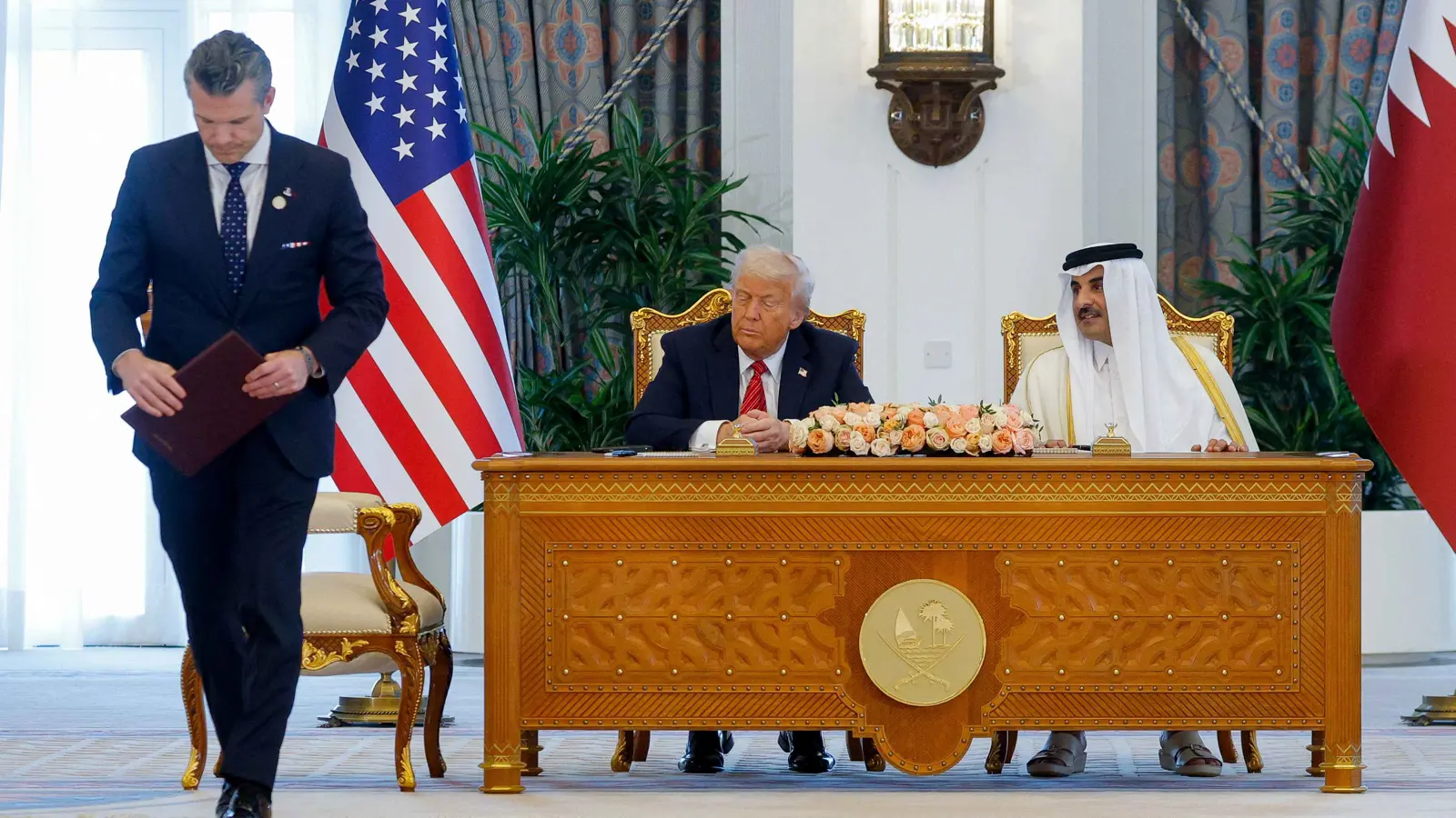 الولايات المتحدة تحصل على تعهد من قطر باستثمار 1.2 تريليون دولار