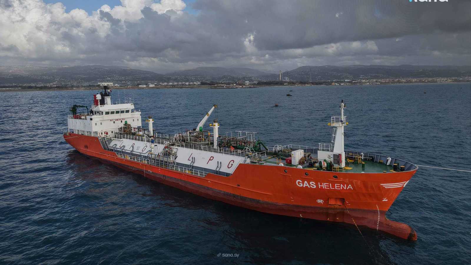 وصول ناقلة غاز إلى مصب بانياس السوري بأكثر من ألفي طن متري 