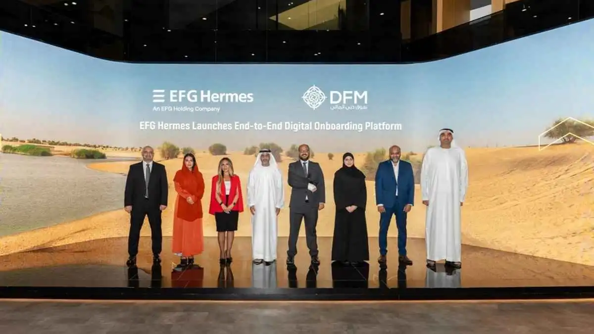 «إي إف جي هيرميس» تطلق خدمة التسجيل الرقمي لمستثمري سوق «دبي المالي»