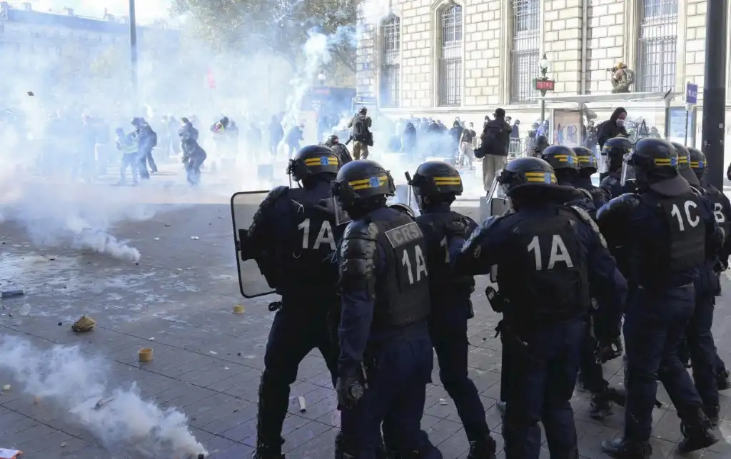  حراك شعبي احتجاجًا على ارتفاع تكاليف المعيشة وأسعار الوقود وتمويل التعليم، فرنسا، في 19أكتوبر  2026