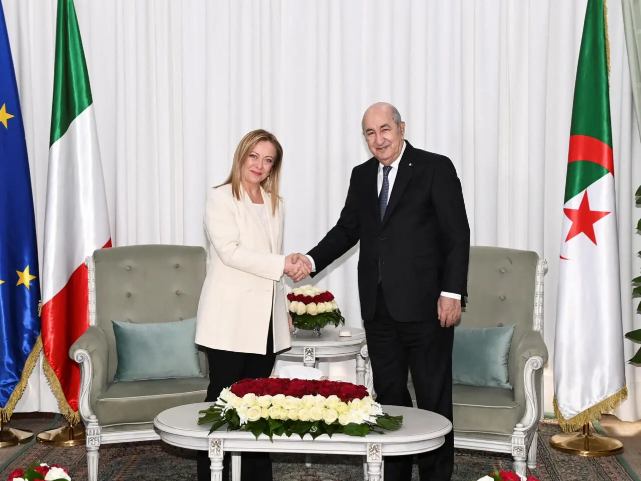 الجزائر تعلن عن "مشروع ضخم" مع إيطاليا لإنتاج الحبوب