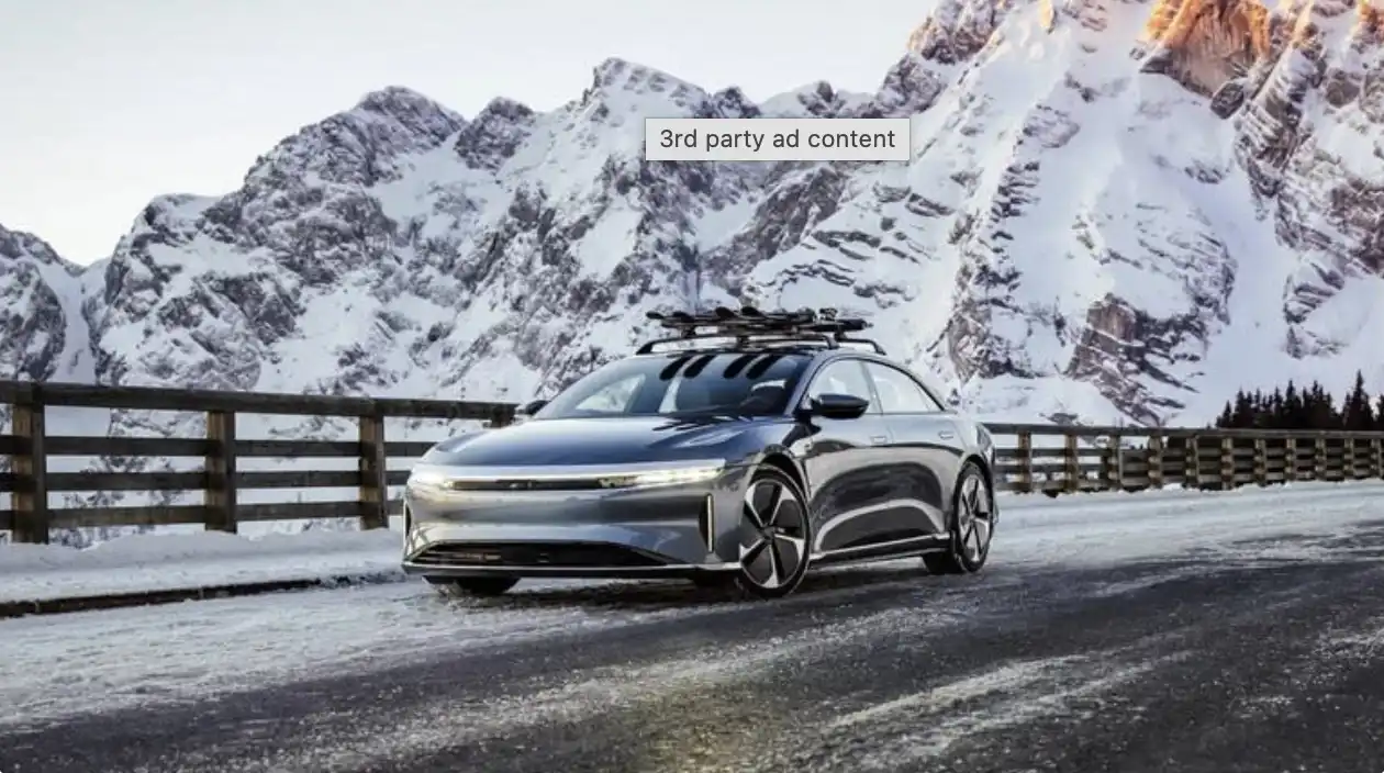 سيارة Lucid Air الكهربائية الحديثة تقدم الجرأة والمدى.