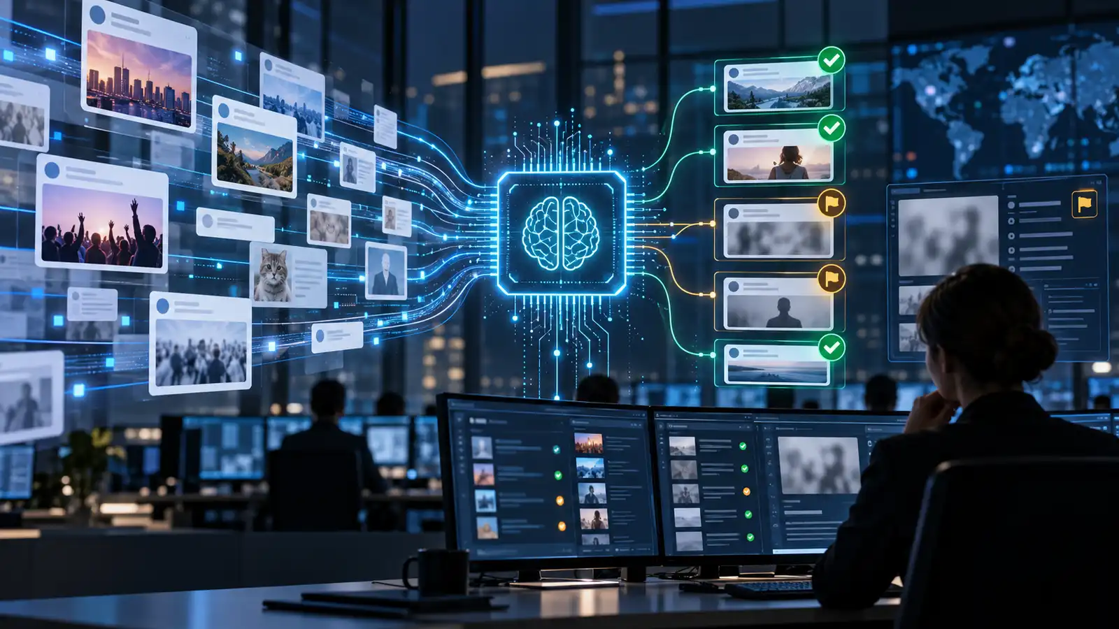 من الرقابة البشرية إلى القرار الآلي.. من يضبط محتوى المنصات؟