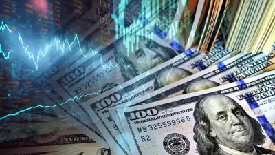 الأوراق النقدية بالدولار ومؤشرات سوق الأسهم.