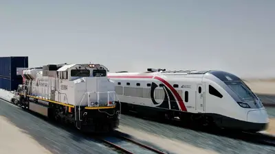 عربات تابعة لشركة «الاتحاد للقطارات» في مارس 2024