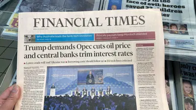 دونالد ترامب يطالب دول أوبك بخفض أسعار النفط 24 يناير 2025