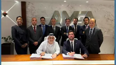 توقيع شراكة بين «أيميا باور» الإماراتية و«كوكس» الإسبانية، مايو 2025