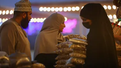 في سوق الحافة، بمحافظة ظفار، عُمان، 5 أغسطس 2024.