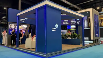 جناح «لوبريف» ضمن معرض «ميبيك» في مدينة الظهران السعودية يوم 6 مايو 2024.