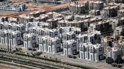 مبان سكنية ضمن العاصمة الإدارية الجديدة في القاهرة، مصر، يوم 11 سبتمبر 2023.
