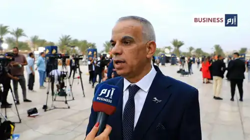  عيسى زيدان، المدير التنفيذي لمشروع ترميم الآثار بالمتحف المصري الكبير، على هامش احتفالية الافتتاح الكبير للمتحف، بتاريخ 1 نوفمبر 2025، مصر.