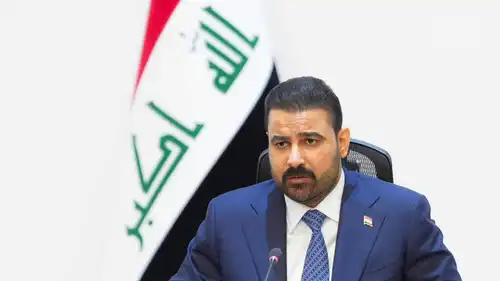 رئيس مجلس الوزراء السيد علي فالح الزيدي خلال ترؤسه اجتماعاً موسعاً لوزارة النفط، بتاريخ 17 أغسطس 2026