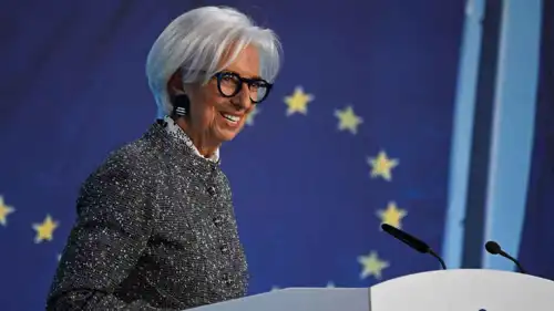 رئيسة البنك المركزي الأوروبي كريستين لاغارد، في 19 مارس 2026
