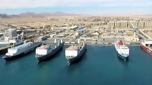 ميناء سفاجا المصري.