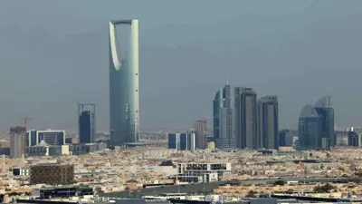 برج مركز المملكة في العاصمة السعودية الرياض، يوم 1 أغسطس 2024.