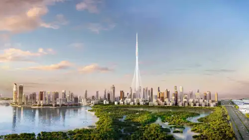 يمتد المشروع على مساحة 11 مليون متر مربع.